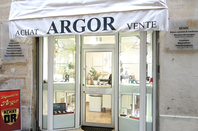 Argor Montpellier pour l’achat d’or et vente d'or et bijouterie (® SAAM-fabrice Chort)