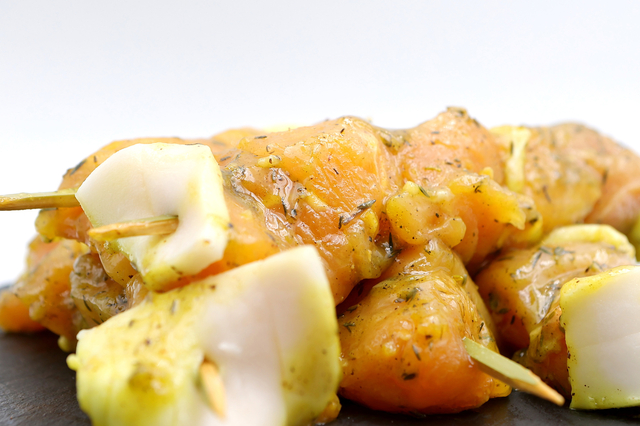 Brochettes de poulet artisanales - Boucherie Maison Bouron Lattes
