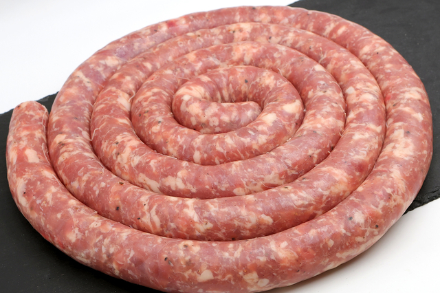 Saucisse fraîche artisanale - Boucherie charcuterie Maison Bouron Lattes
