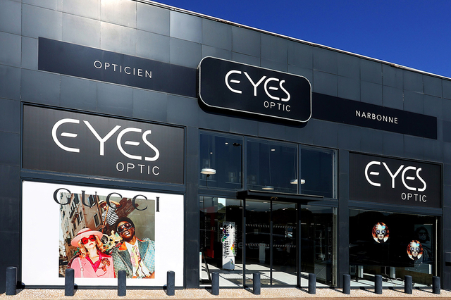 Eyes Optic Narbonne est un opticien à prix réduits qui vend des lunettes, des solaires et des montures moins cher.(® SAAM fabrice Chort)