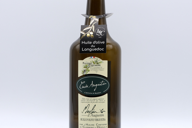 Cuvée Augustin vierge extra - Huile d'olive du Languedoc AOP 75cl
