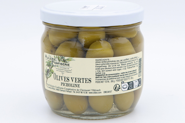Olives Vertes Picholine 200gr
