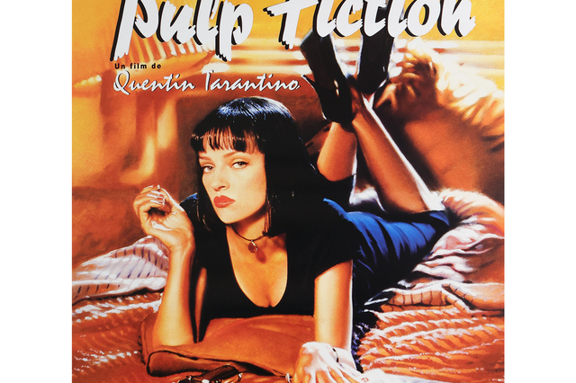 Affiche de cinéma Pulp Fiction - Montpellier