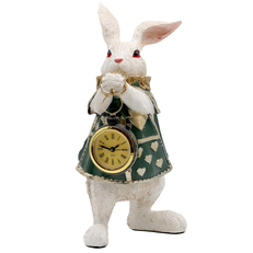Lapin avec horloge