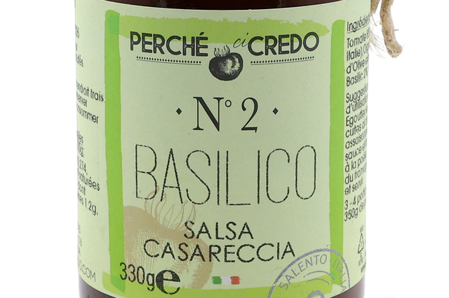  Sauce tomate basilic - épicerie Raffaela Montpellier 