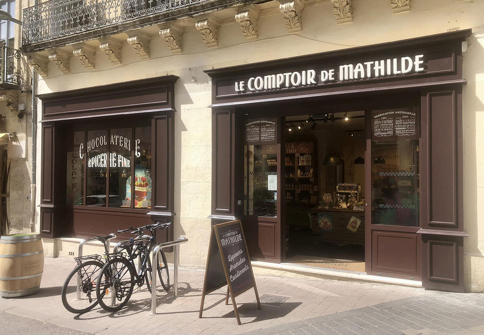 Le Comptoir de Mathilde Montpellier, Commerce