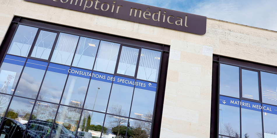 Le Comptoir Médical à Clermont l'Hérault vend du matériel médical et de la parapharmacie.(® SAAM-fabrice CHORT)