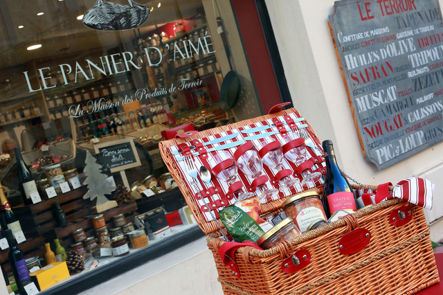Le Panier d’Aimé Montpellier Epicerie fine centre-ville avec de nombreux produits régionaux et vins (® SAAM-fabrice Chort)