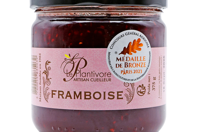 Confiture de Framboise - Le Plantivore- Le Panier d'Aimé Montpellier