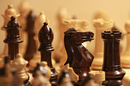 Pomme de Reinette Montpellier présente de beaux jeux d'échecs ou autres jeux de réflexion et de stratégie (® networld - Fabrice Chort)