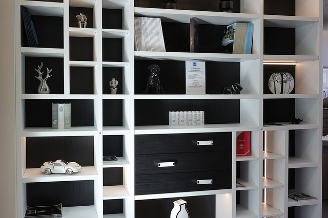 Bibliothèques sur mesure haut de gamme Montpellier chez Quadro Montpellier 