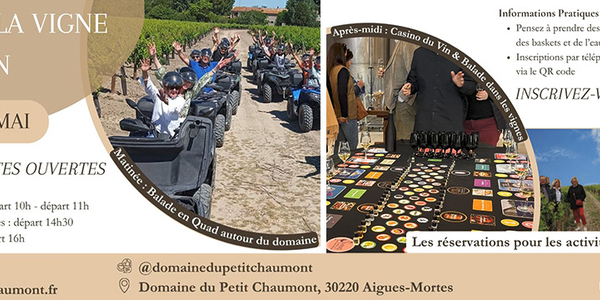 Domaine du Petit Chaumont : une journée portes ouvertes Samedi 16 mai 2026