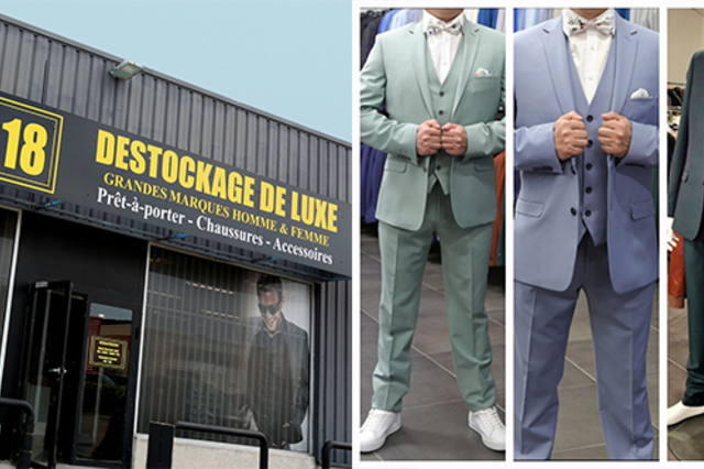 Le 18 Castelnau • déstockage costume de mariage à Montpellier