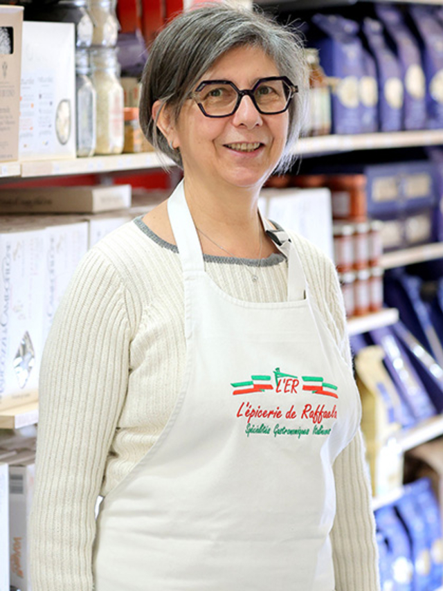 Epicerie de Raffaela Montpellier, épicerie italienne aux mains de Raffaela Bianco( ® SAAM- fabrice CHORT)