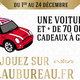 Au Bureau Montpellier annonce son Jeu Noël au Bureau ! avec une voiture et des lots à gagner sur Noelaubureau.fr Au Bureau Montpellier annonce son Jeu Noël au Bureau ! avec une voiture et des lots à gagner sur Noelaubureau.fr