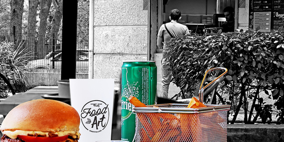 Food'Art Montpellier est un restaurant de street food fait maison dans le quartier des Beaux Arts en centre-ville.(® SAAM fabrice CHORT)