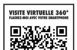 Vue partielle du flash code de la boutique Allée de la Mercerie Montpellier