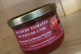 Pourthié Candillargues réalise du coulis de tomates maison 