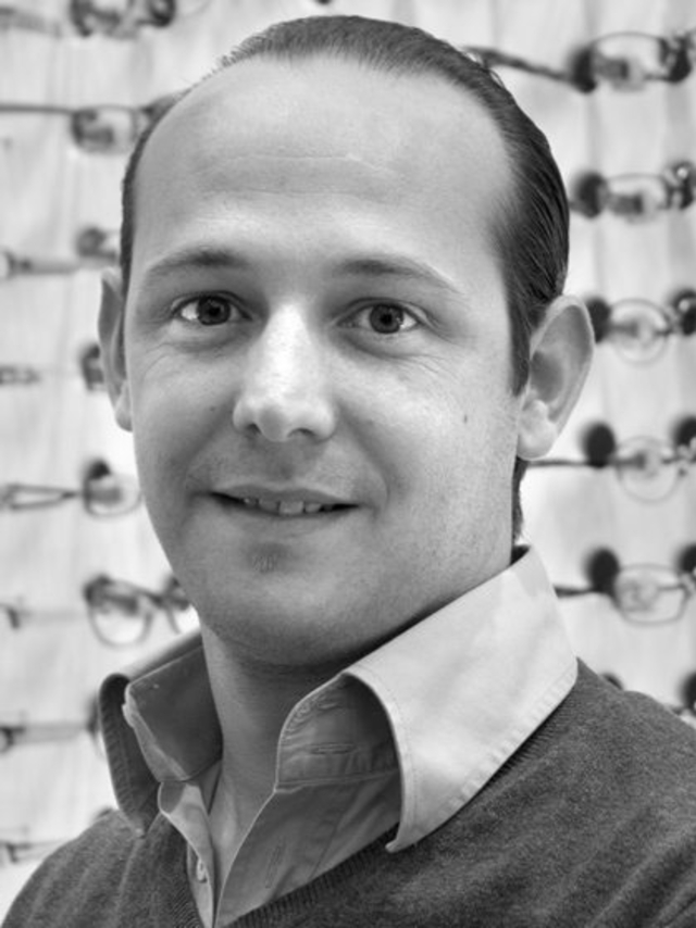 Remi Sanchez, gerant du magasin d'optique Afflelou au Triangle Montpellier (Credits photos :EDV-Sabrina Boirel)