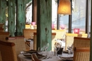 Mise de table du restaurant Le Tournesol au centre-ville de Clermont l’Hérault (credits photos : Networld – F.Chort)